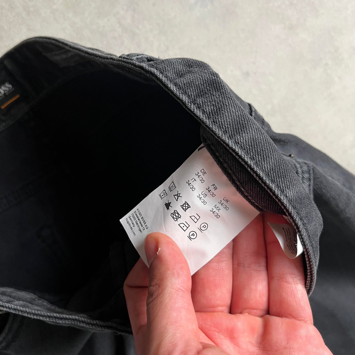 Hugo Boss slim fit farmernadrág