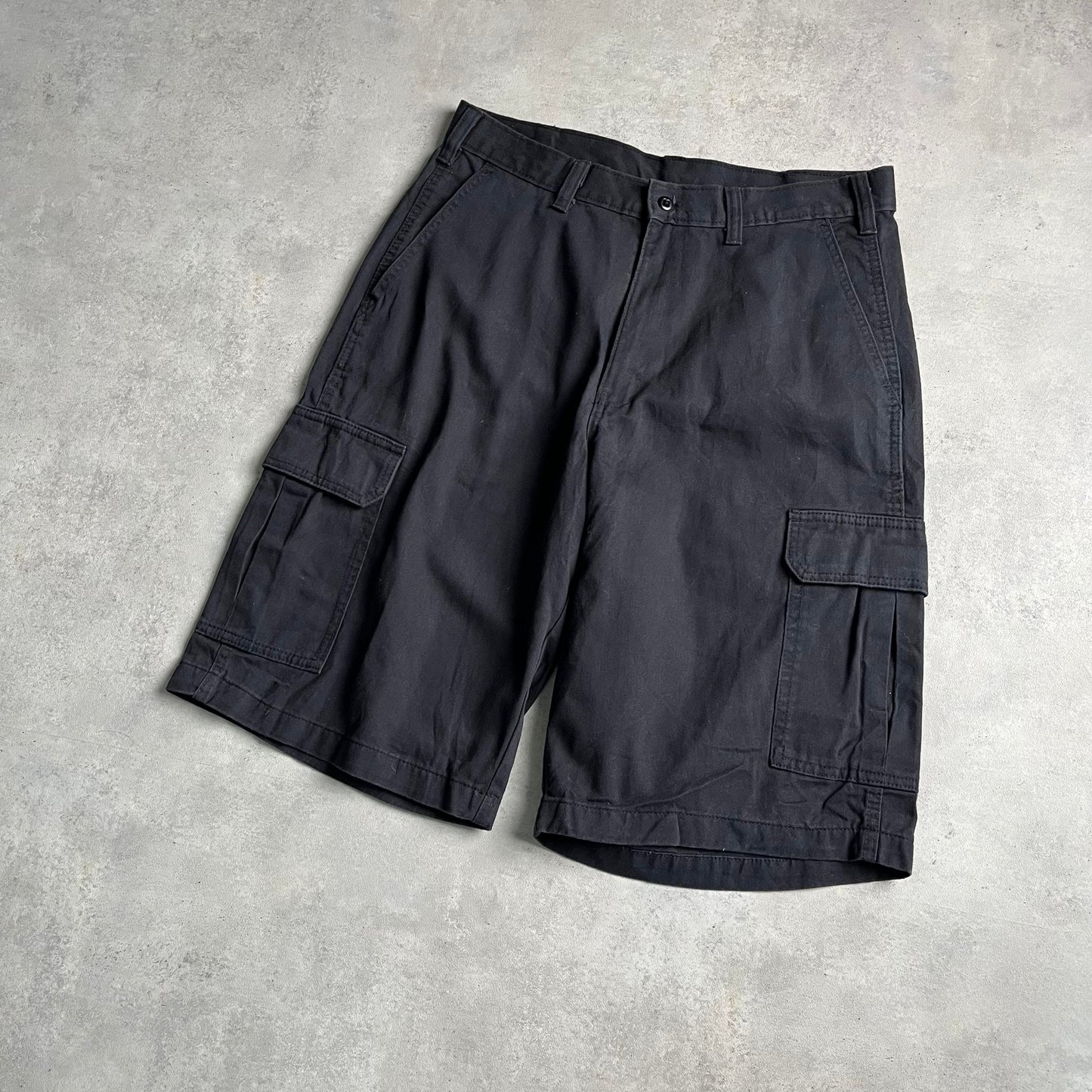 Dickies fekete cargozsebes rövidnadrág
