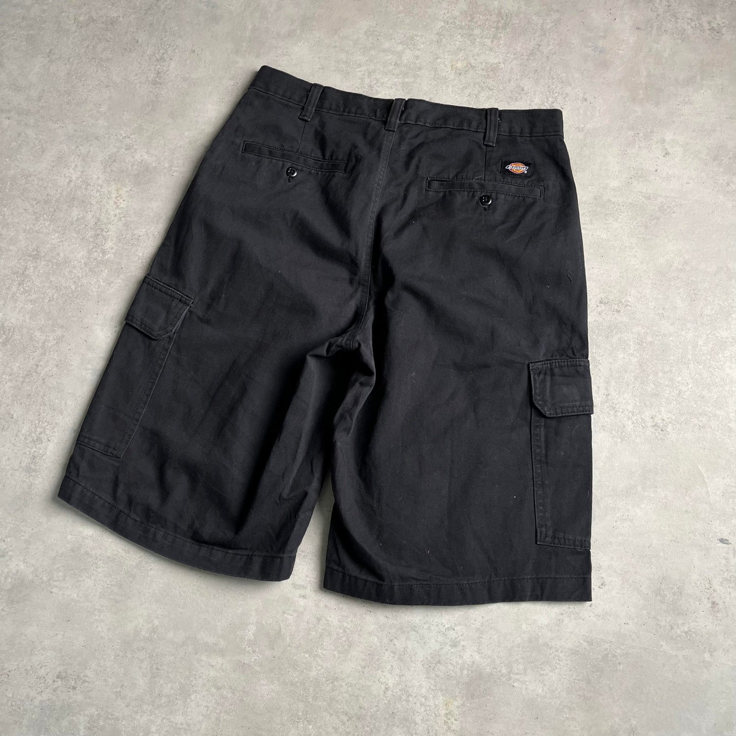 Dickies fekete cargozsebes rövidnadrág
