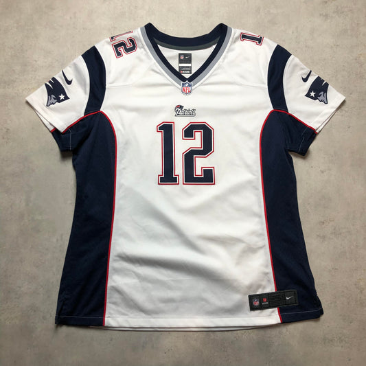 Nike New Englands Patriots #12 Tom Brady mez