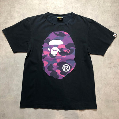 Bape Purple Camo Ape póló