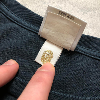 Bape Purple Camo Ape póló