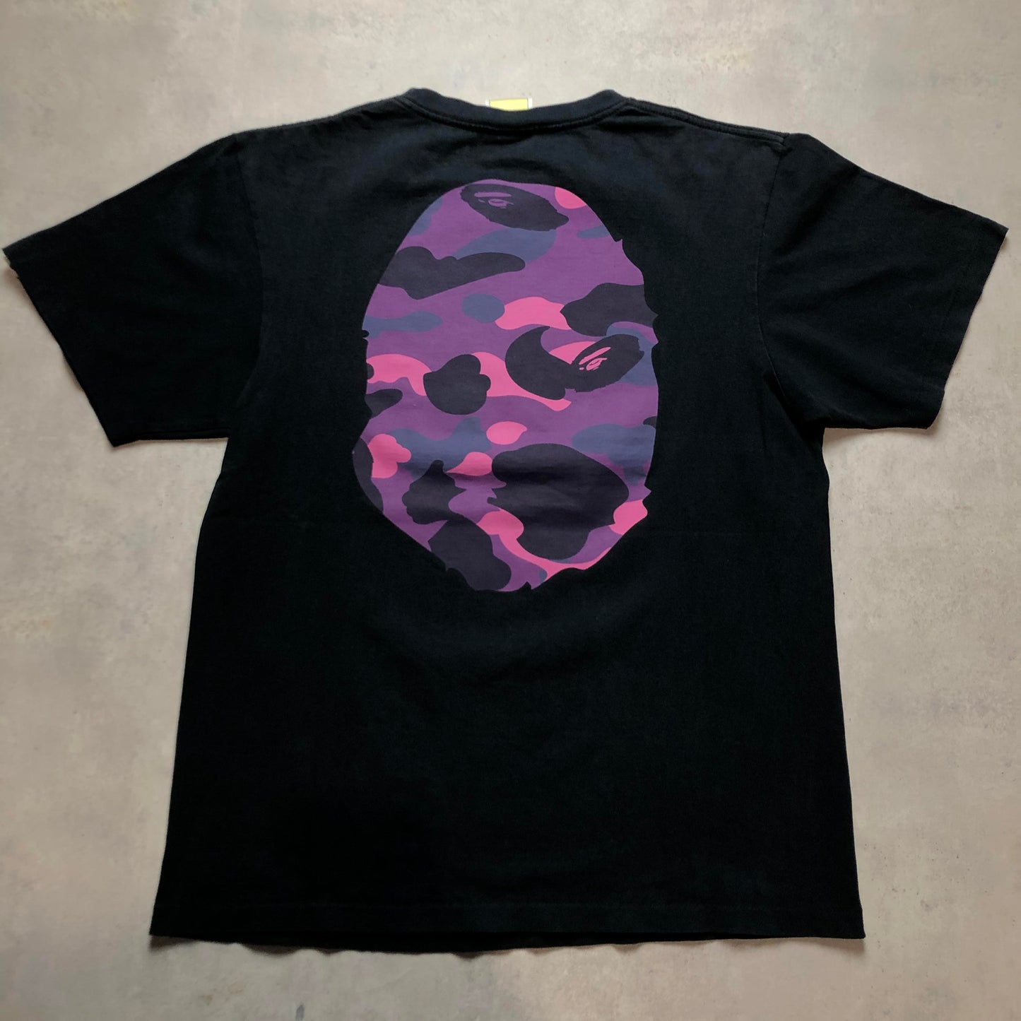 Bape Purple Camo Ape póló