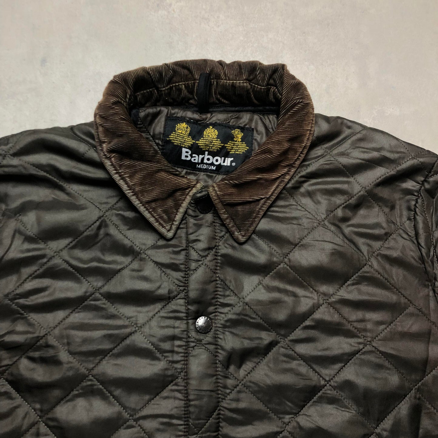 Barbour quilted dzseki