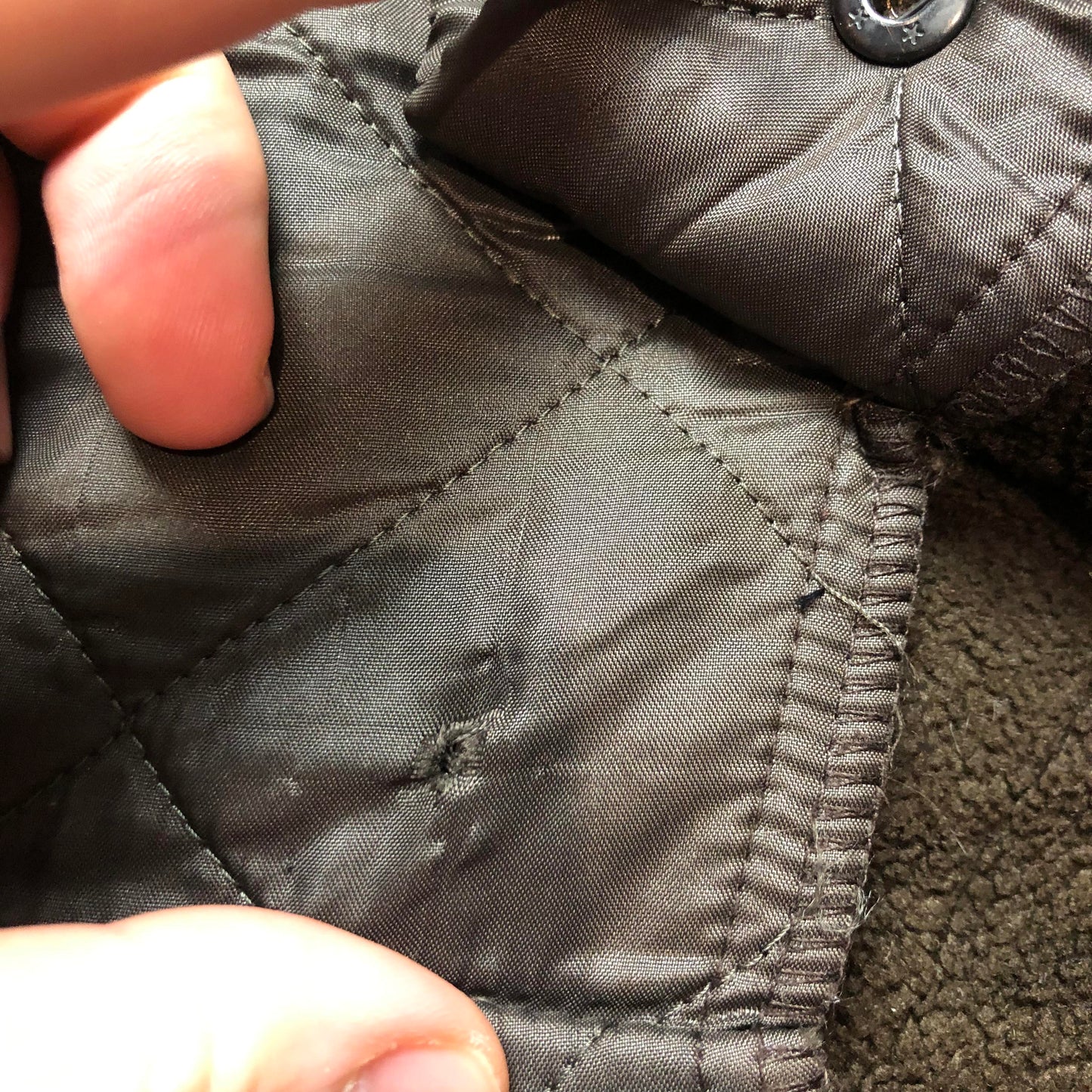 Barbour quilted dzseki