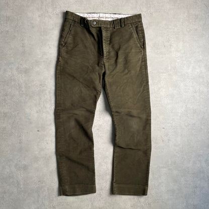 Barbour khakizöld vadásznadrág