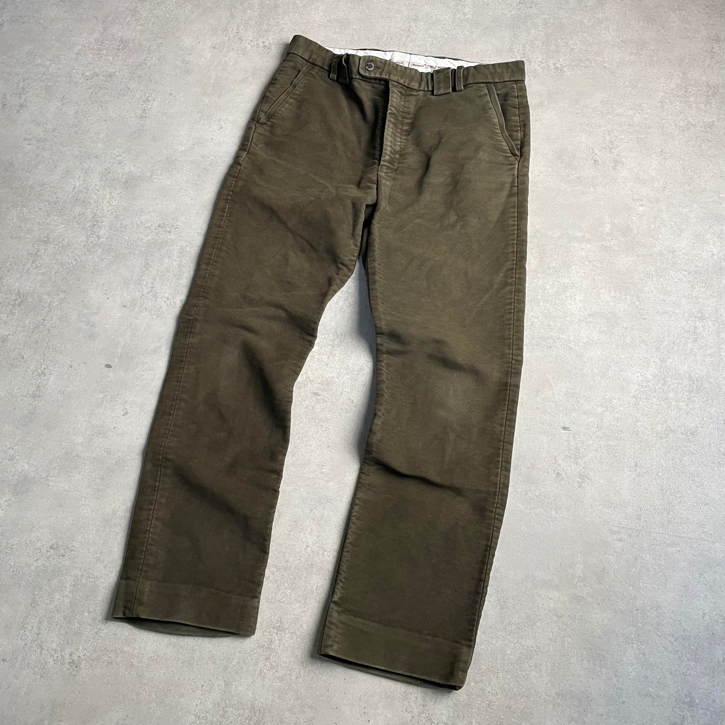 Barbour khakizöld vadásznadrág