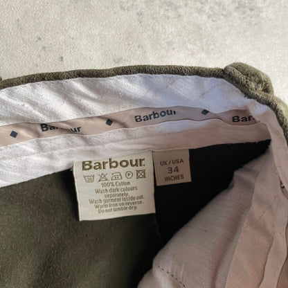 Barbour khakizöld vadásznadrág