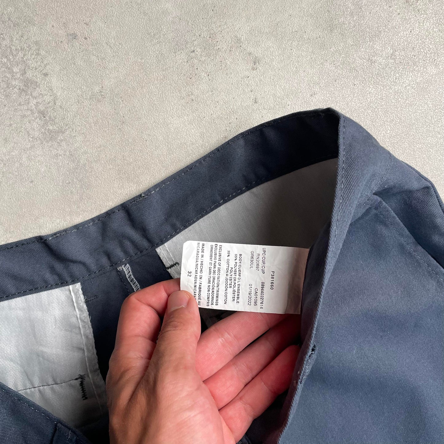 Dickies szürke rövidnadrág