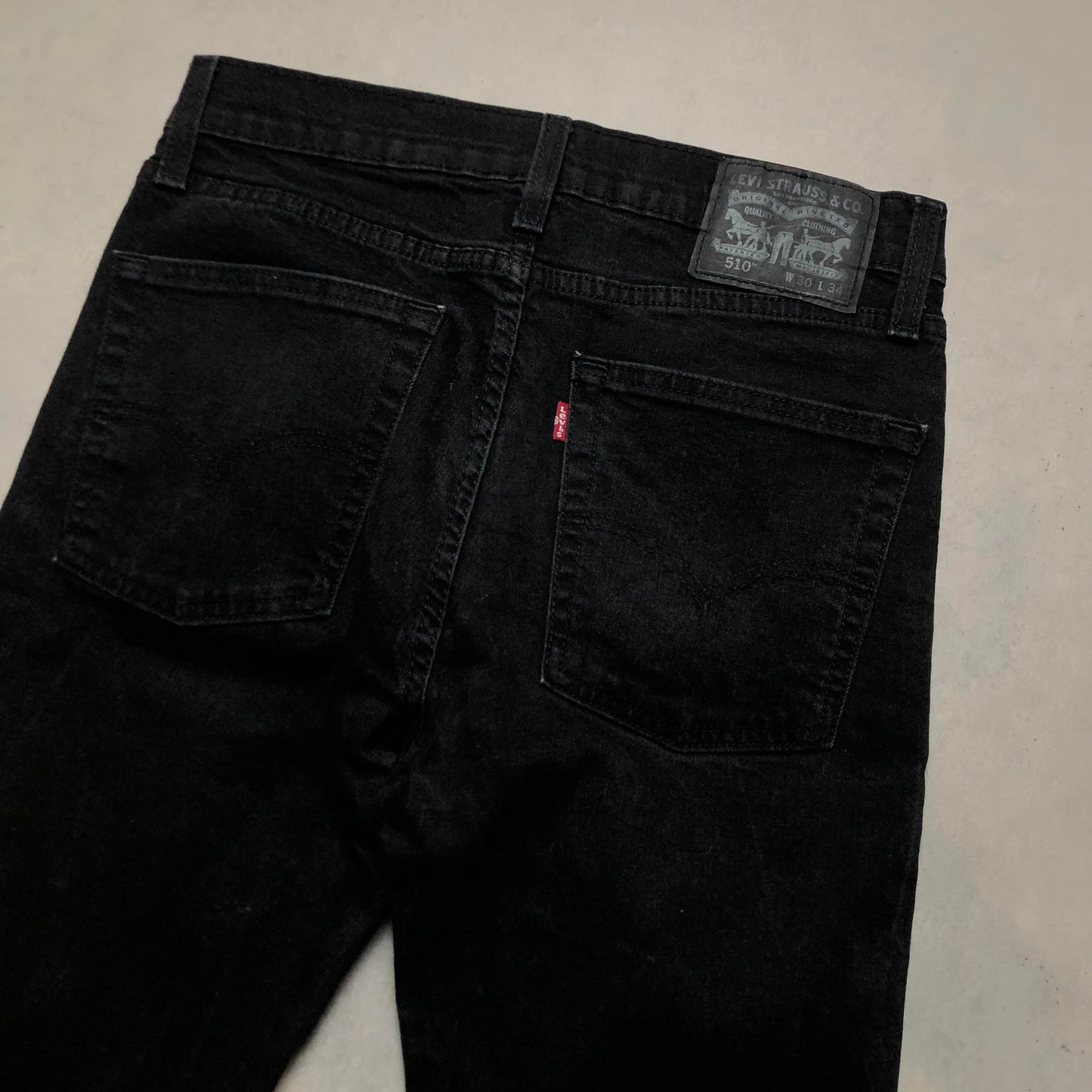 Levi's fekete 510 farmernadrág