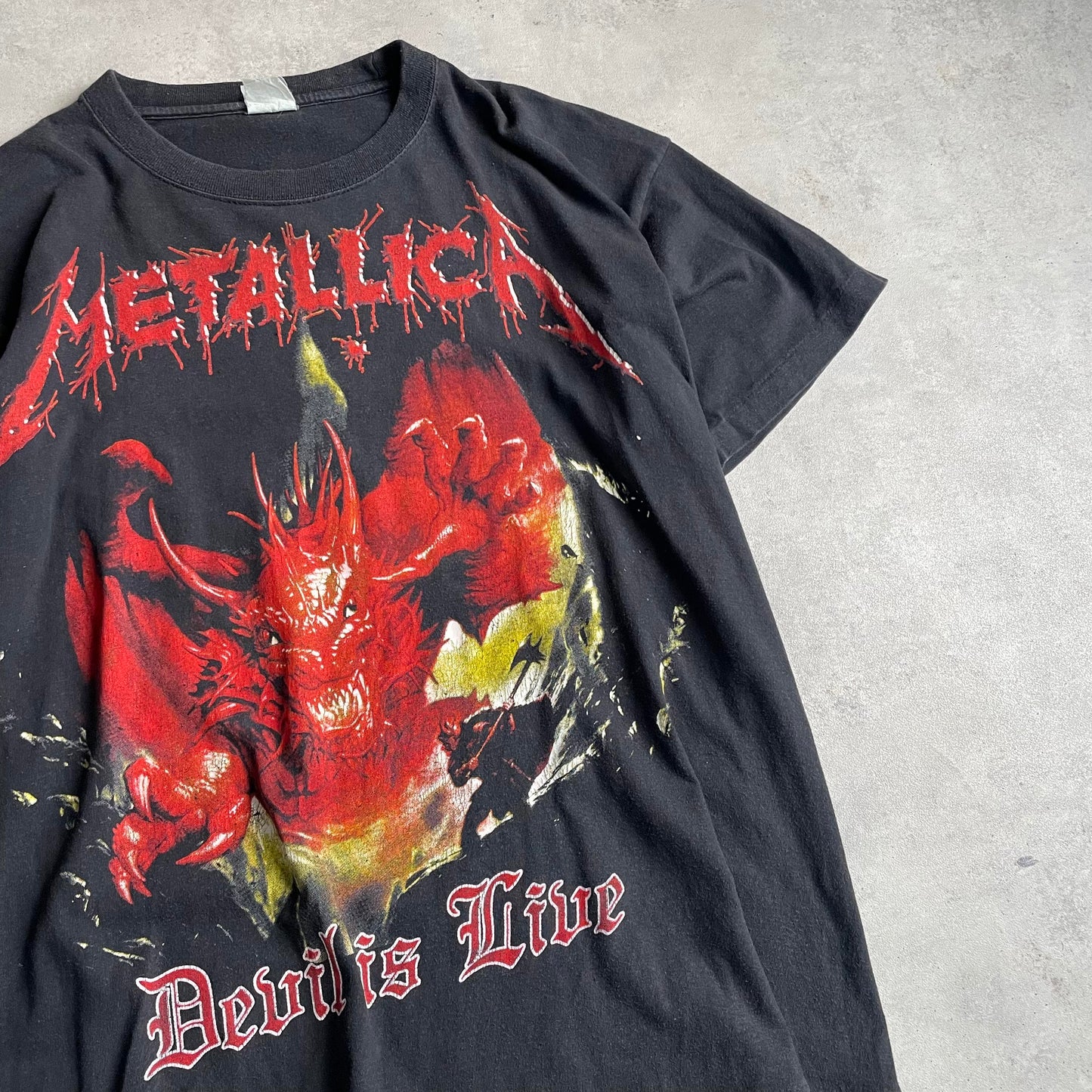 Vintage 90's Metallica single stitch póló