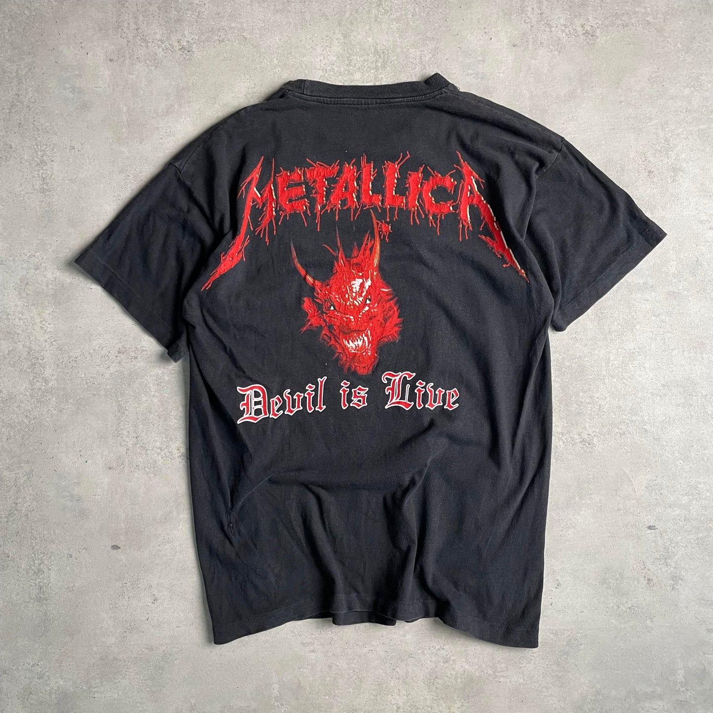 Vintage 90's Metallica single stitch póló