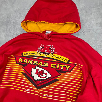Vintage 90's Kansas City Chiefs hoodie