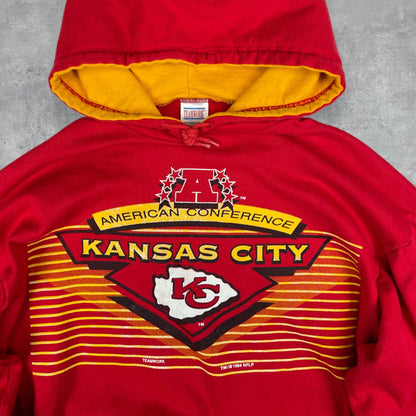 Vintage 90's Kansas City Chiefs hoodie