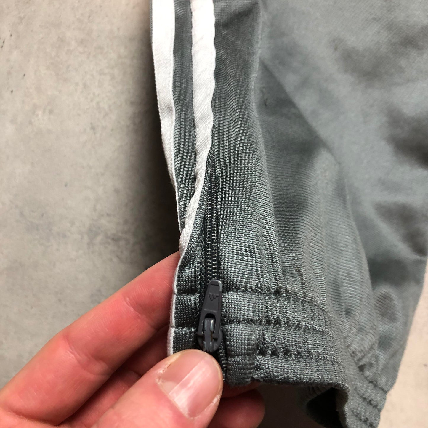 Vintage Adidas ezüst melegítőnadrág