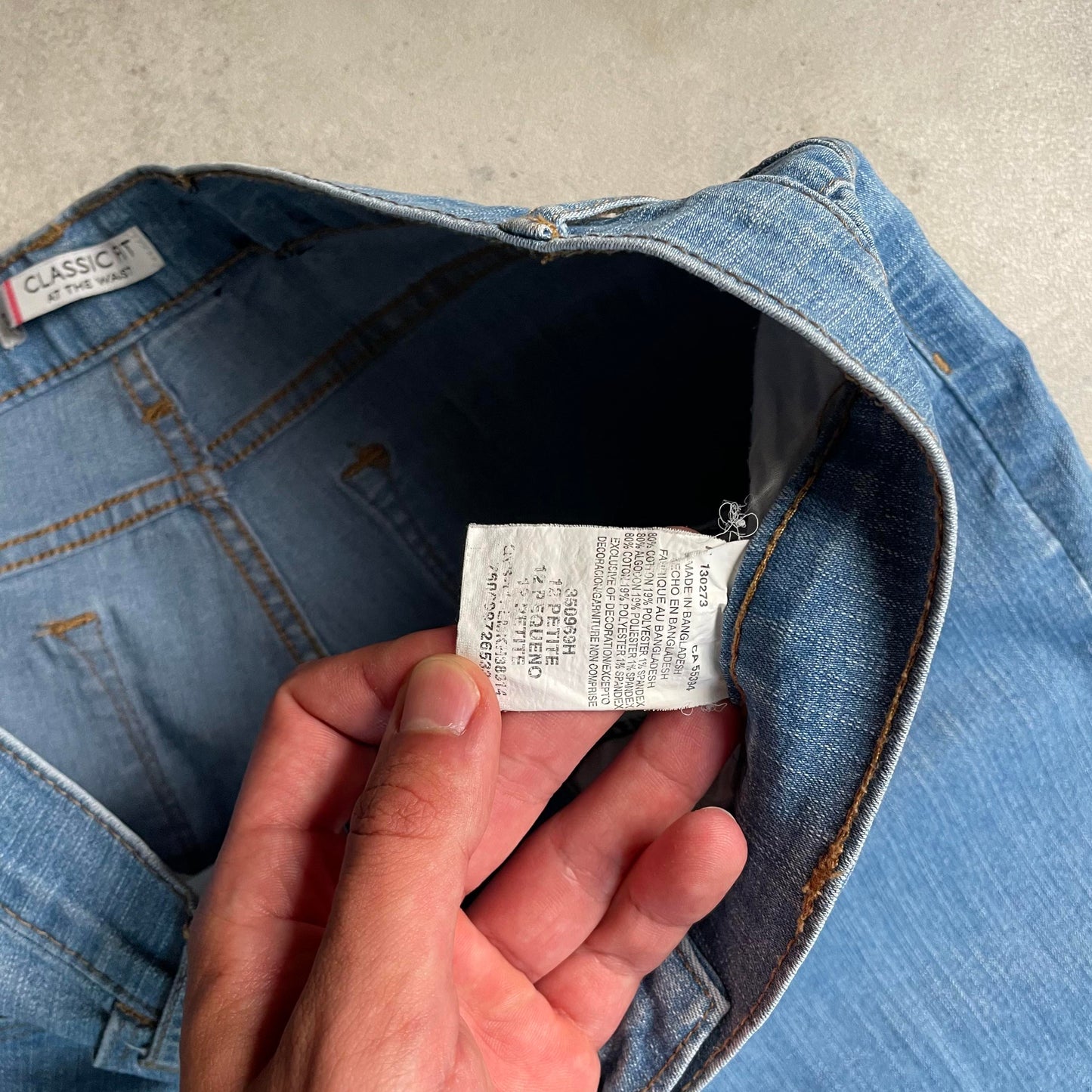 Lee classic fit flare farmernadrág