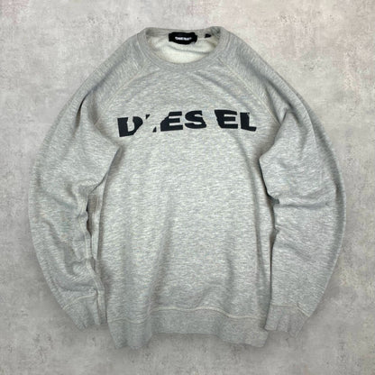 Vintage Diesel slash logo crewneck