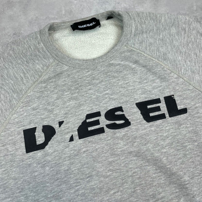 Vintage Diesel slash logo crewneck