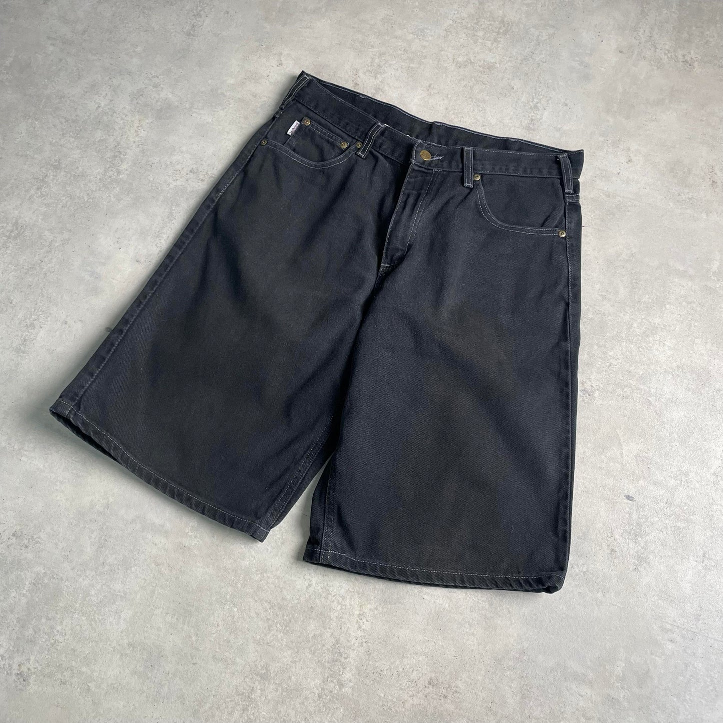 Carhartt fekete farmer rövidnadrág