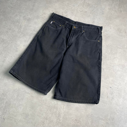 Carhartt fekete farmer rövidnadrág