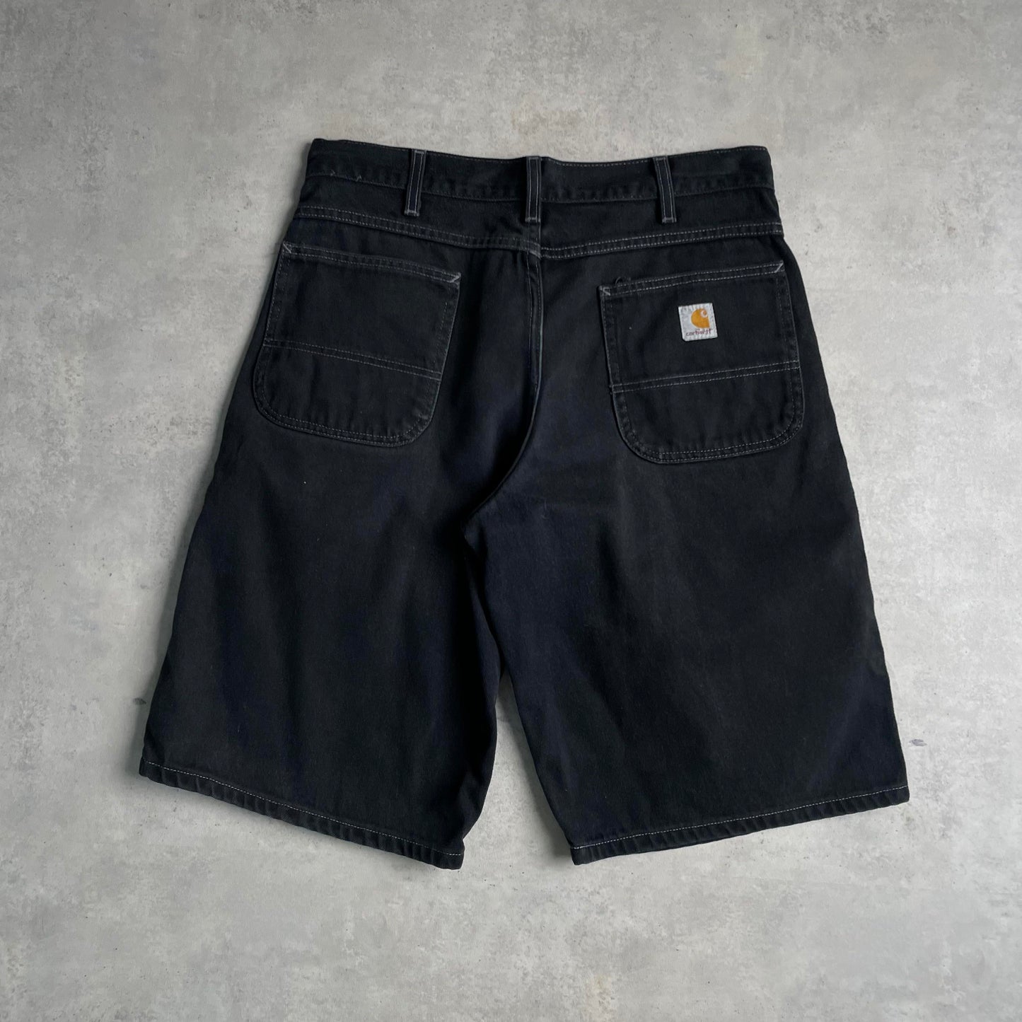 Carhartt fekete farmer rövidnadrág