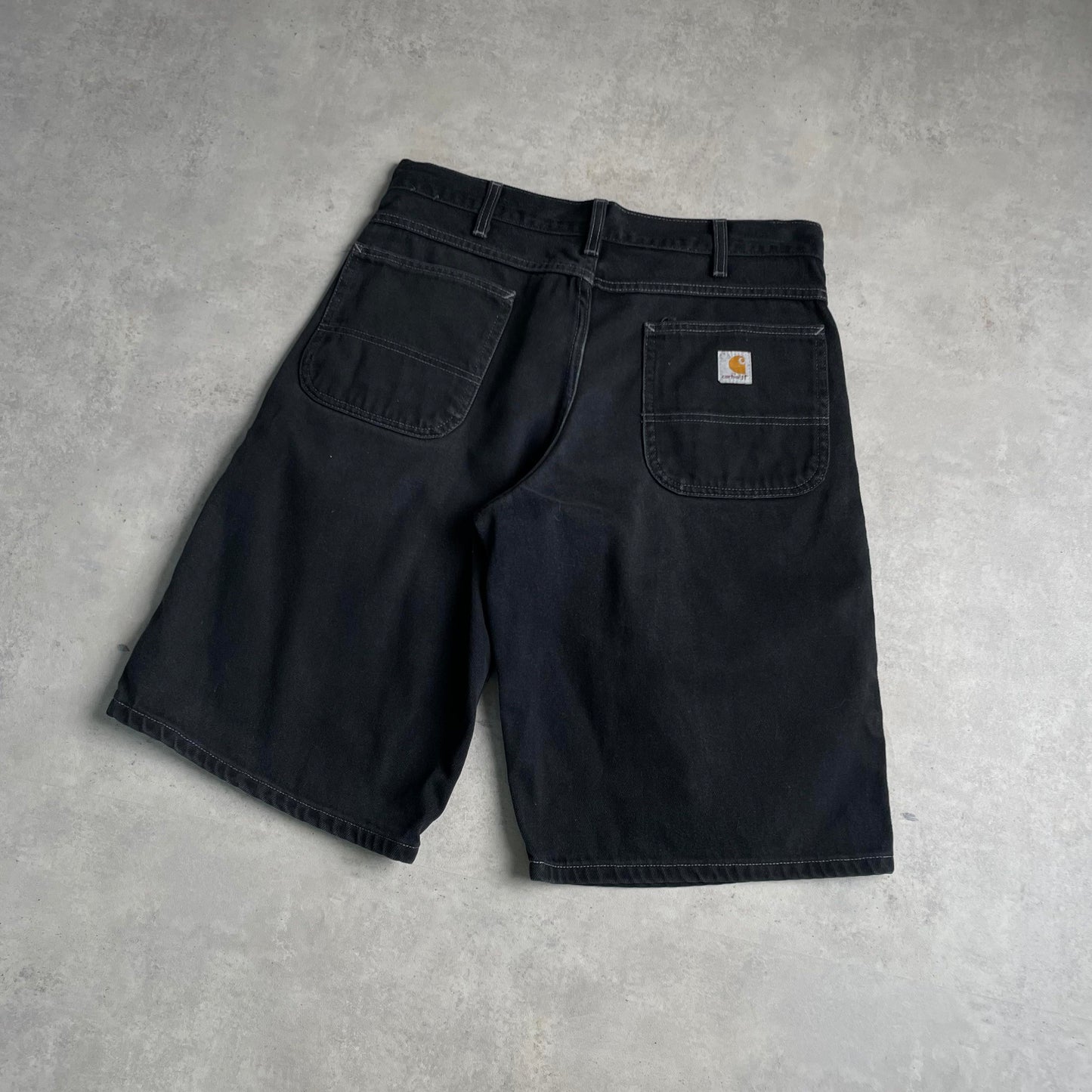Carhartt fekete farmer rövidnadrág