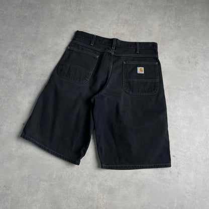 Carhartt fekete farmer rövidnadrág