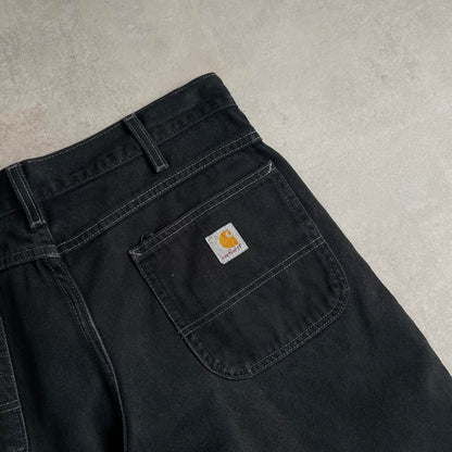 Carhartt fekete farmer rövidnadrág