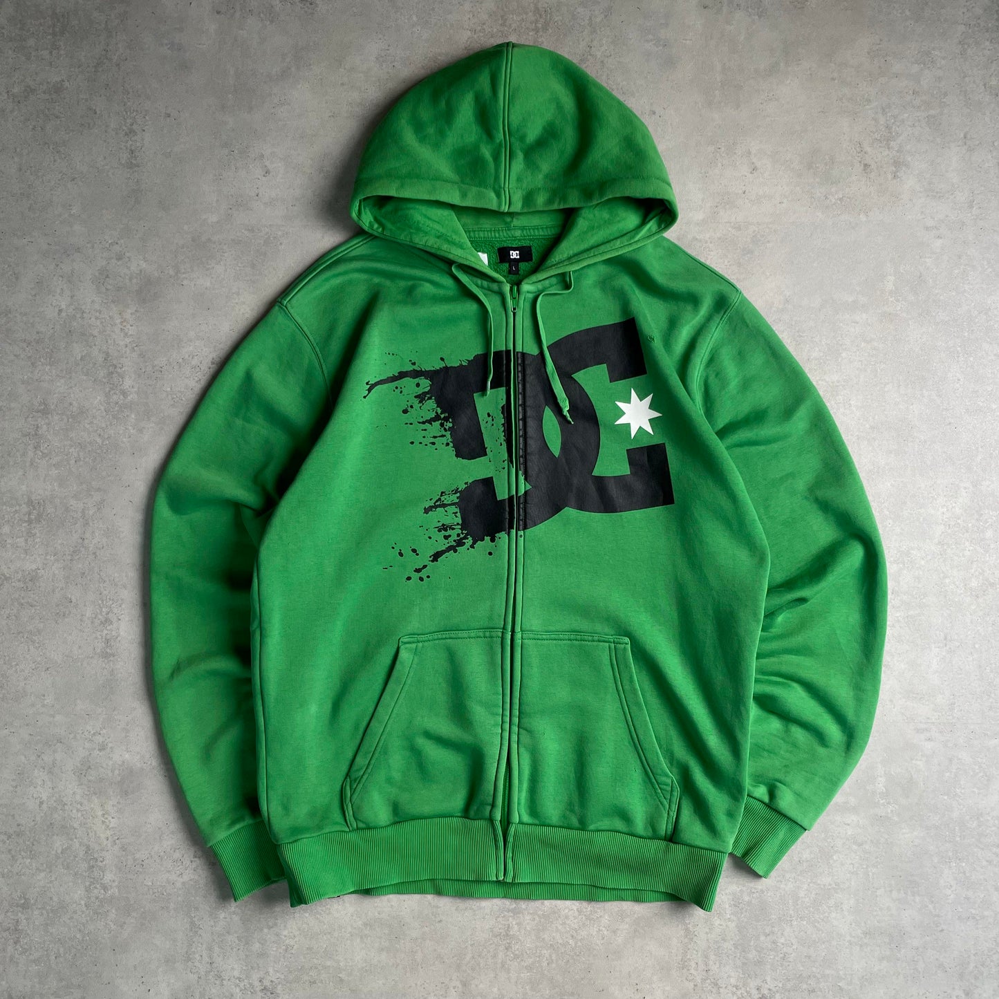 Y2K DC zöld hoodie