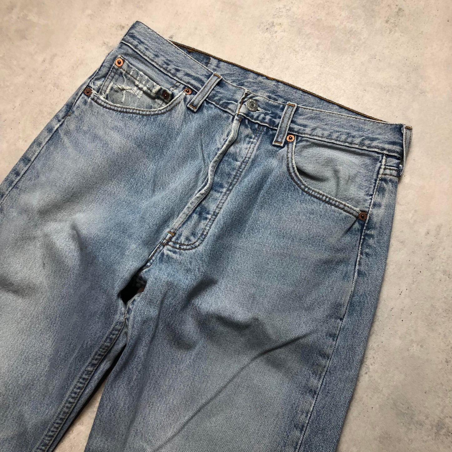 Levi's vintage 501 szaggatott farmernadrág