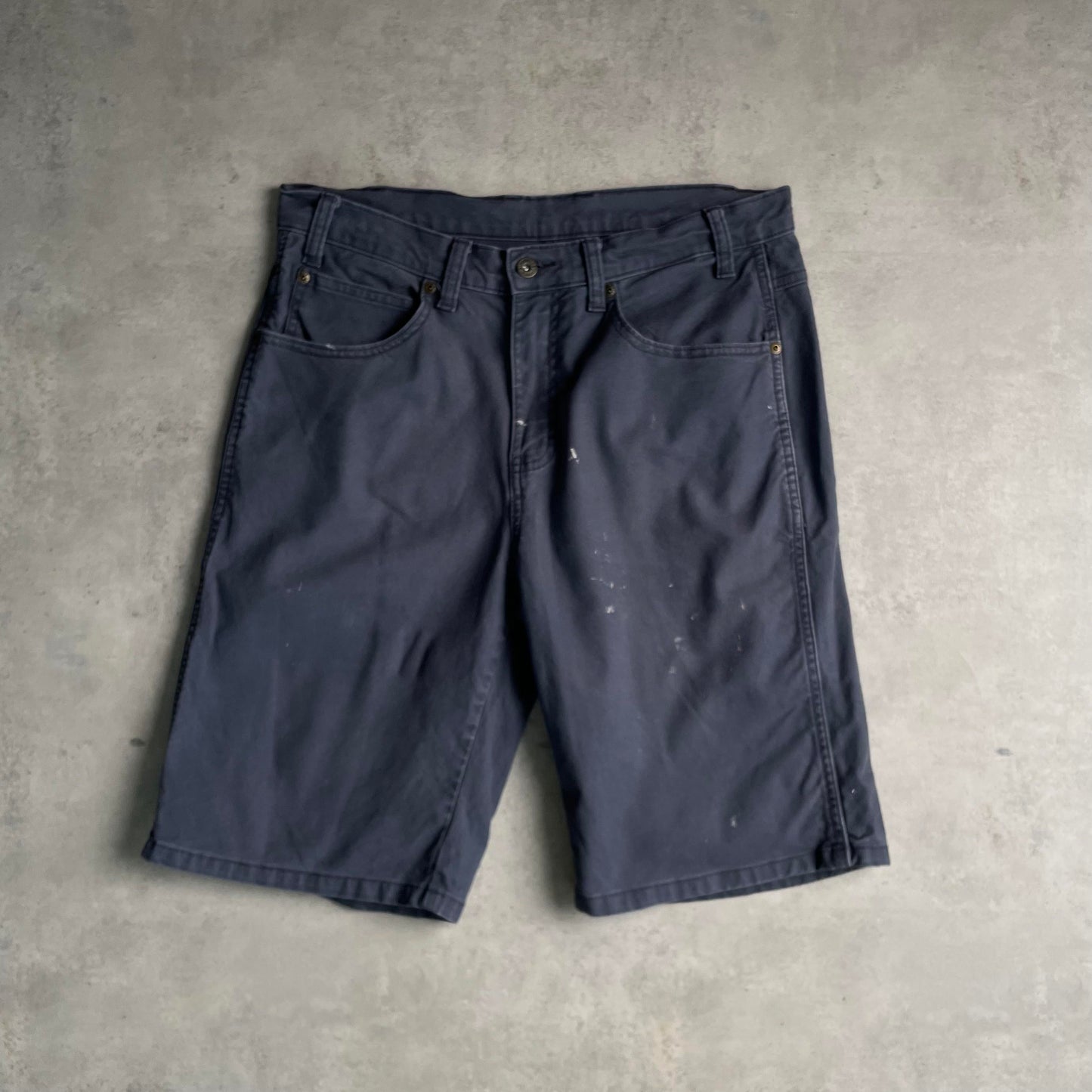 Dickies szürke farmeranyagú rövidnadrág