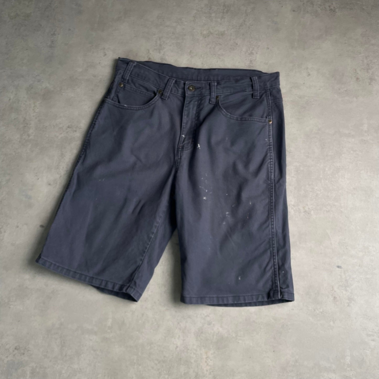 Dickies szürke farmeranyagú rövidnadrág