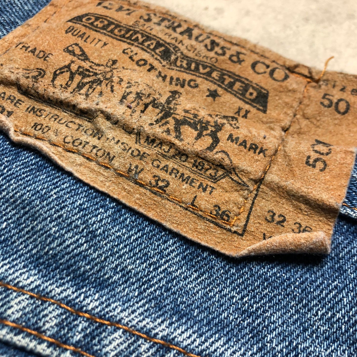 Levi's vintage 501 farmernadrág