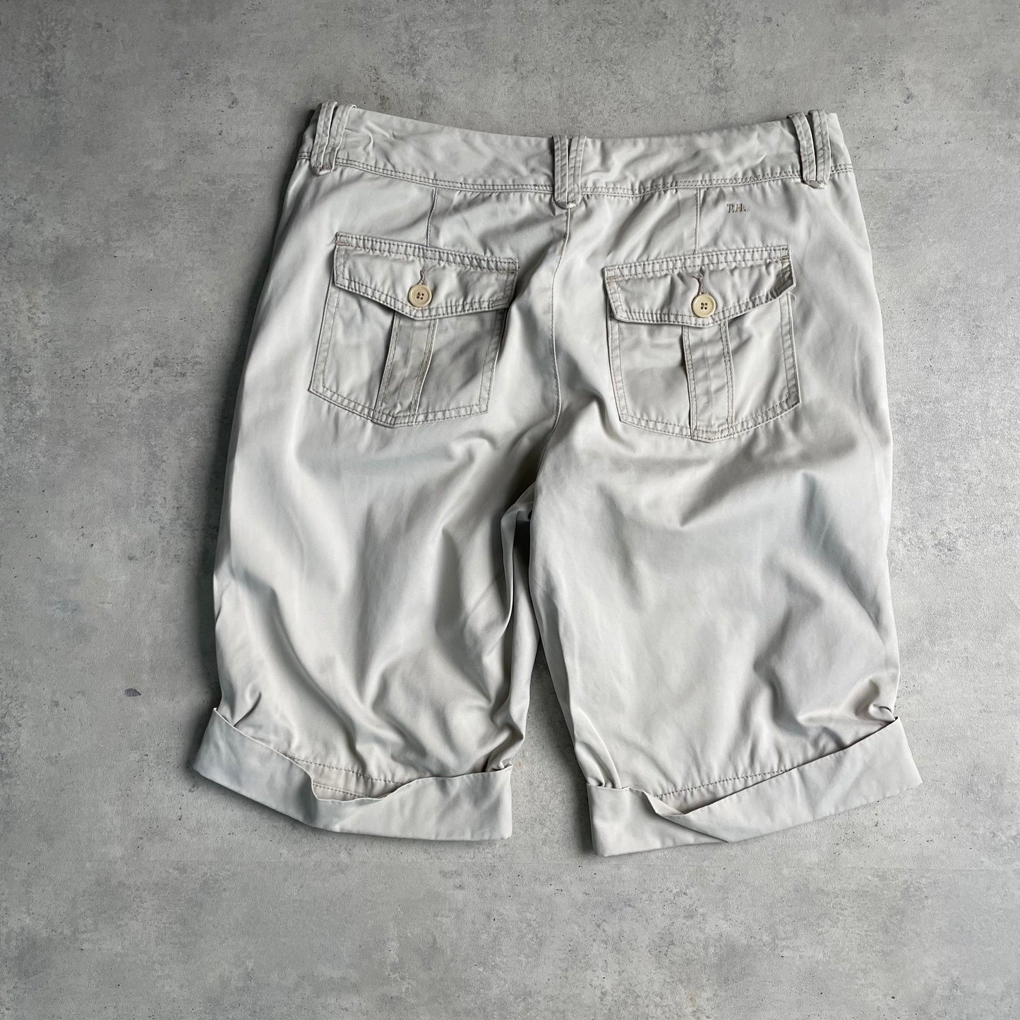 Tommy Hilfiger bézs rövidnadrág