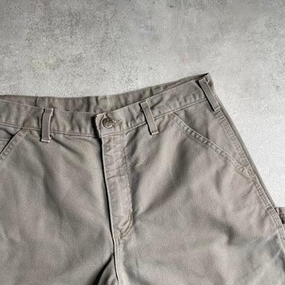 Carhartt homokszínű carpenter rövidnadrág
