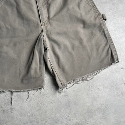 Carhartt homokszínű carpenter rövidnadrág