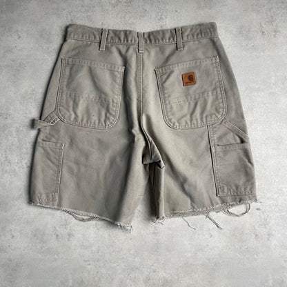 Carhartt homokszínű carpenter rövidnadrág