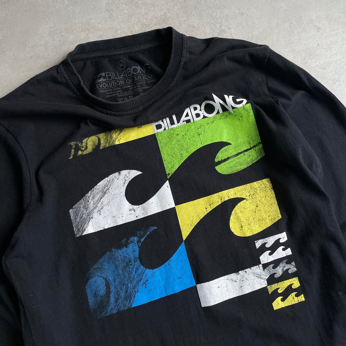 Billabong y2k nagy printes longsleeve