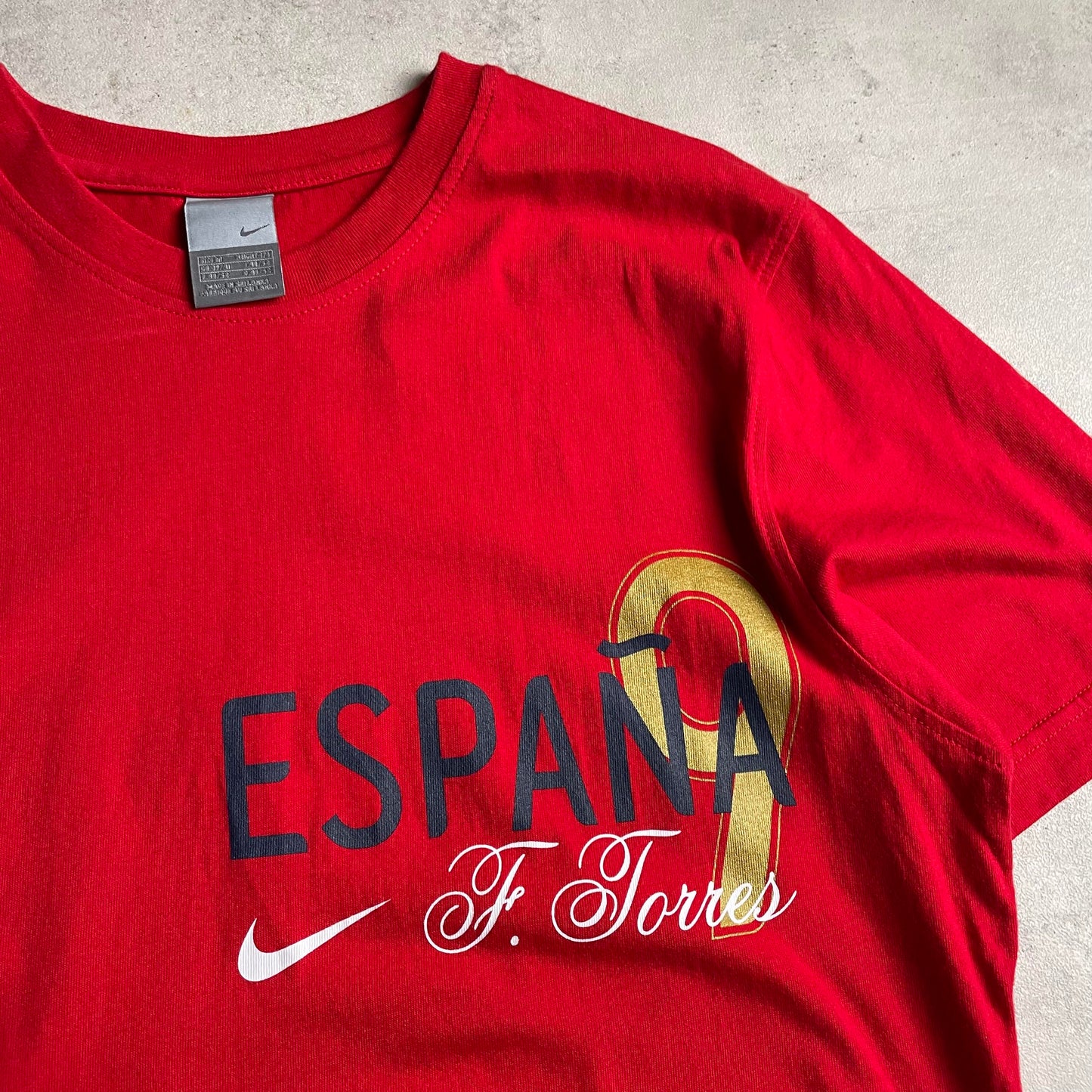 Y2k Nike Espana Fernando Torres póló