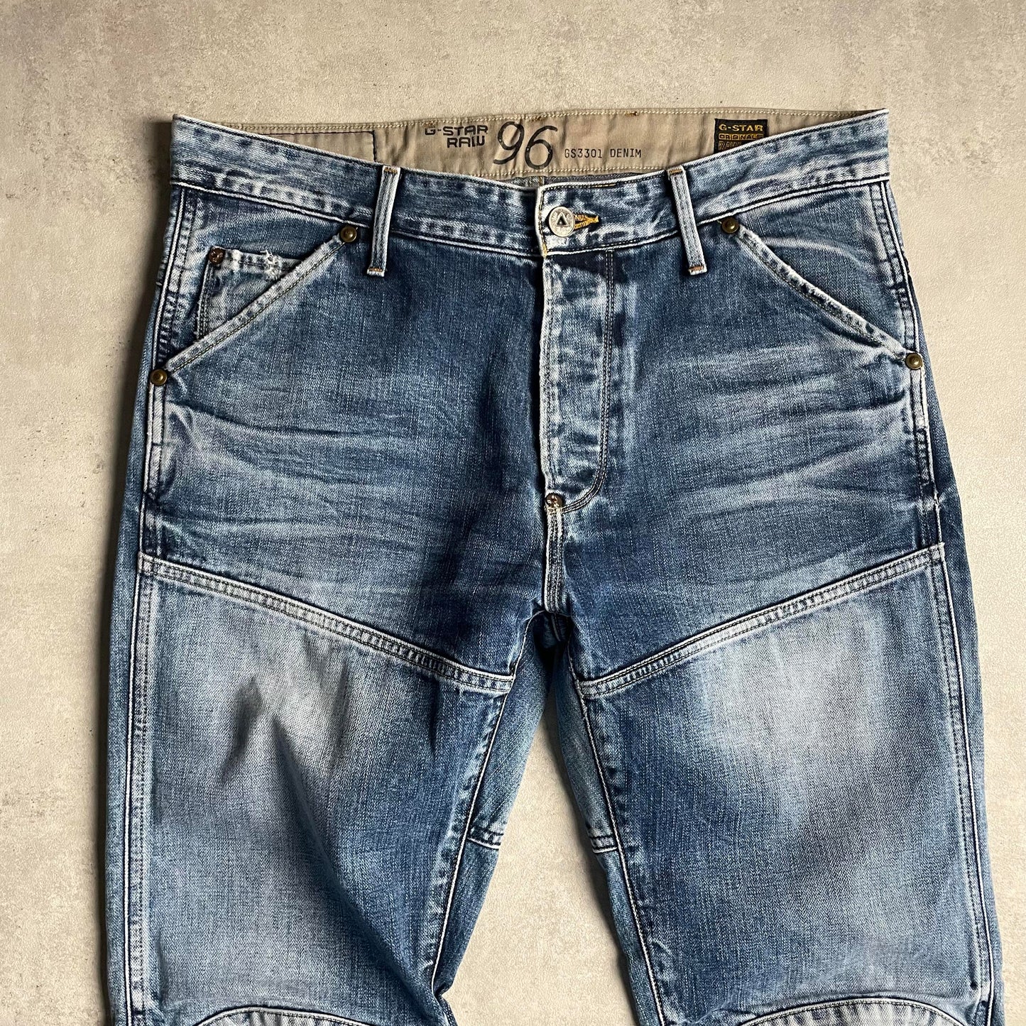 Vintage G-Star Raw biker style farmernadrág