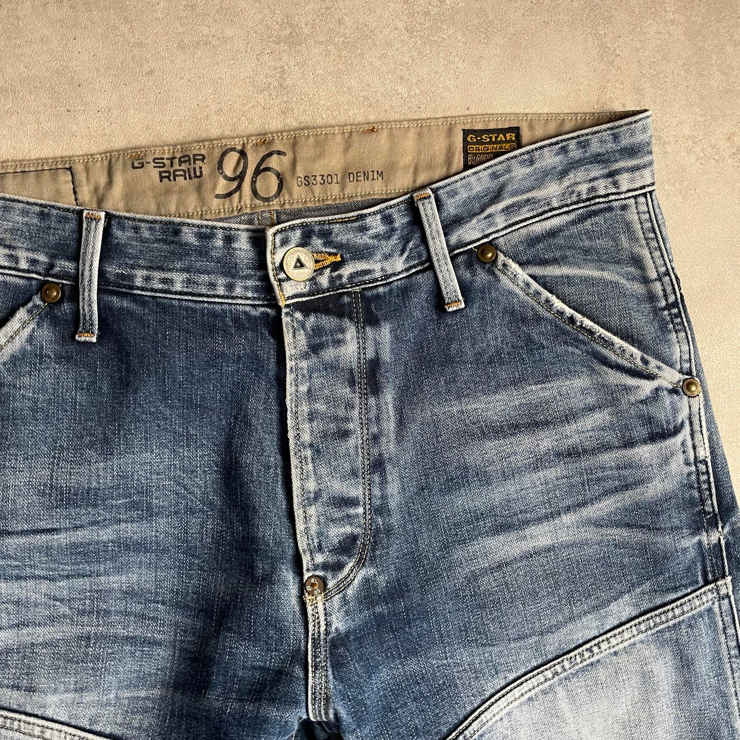 Vintage G-Star Raw biker style farmernadrág
