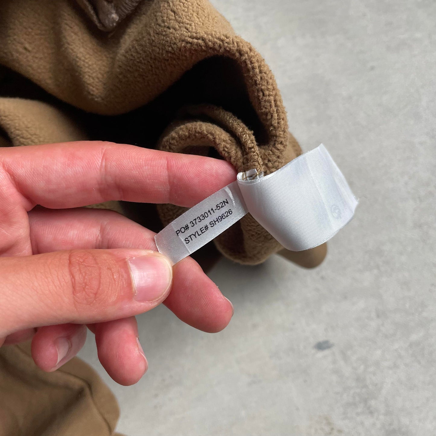 Lacoste barna zip-up hoodie