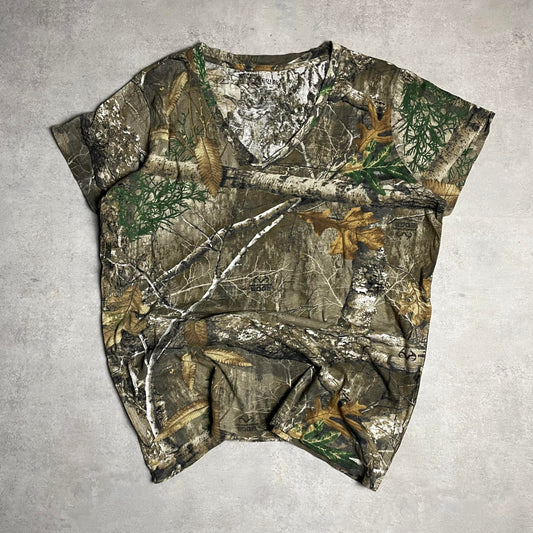 Realtree type v-nyakú póló