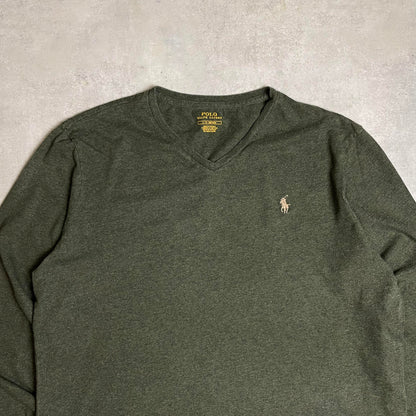 Ralph Lauren v-nyakú longsleeve