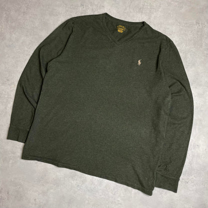 Ralph Lauren v-nyakú longsleeve