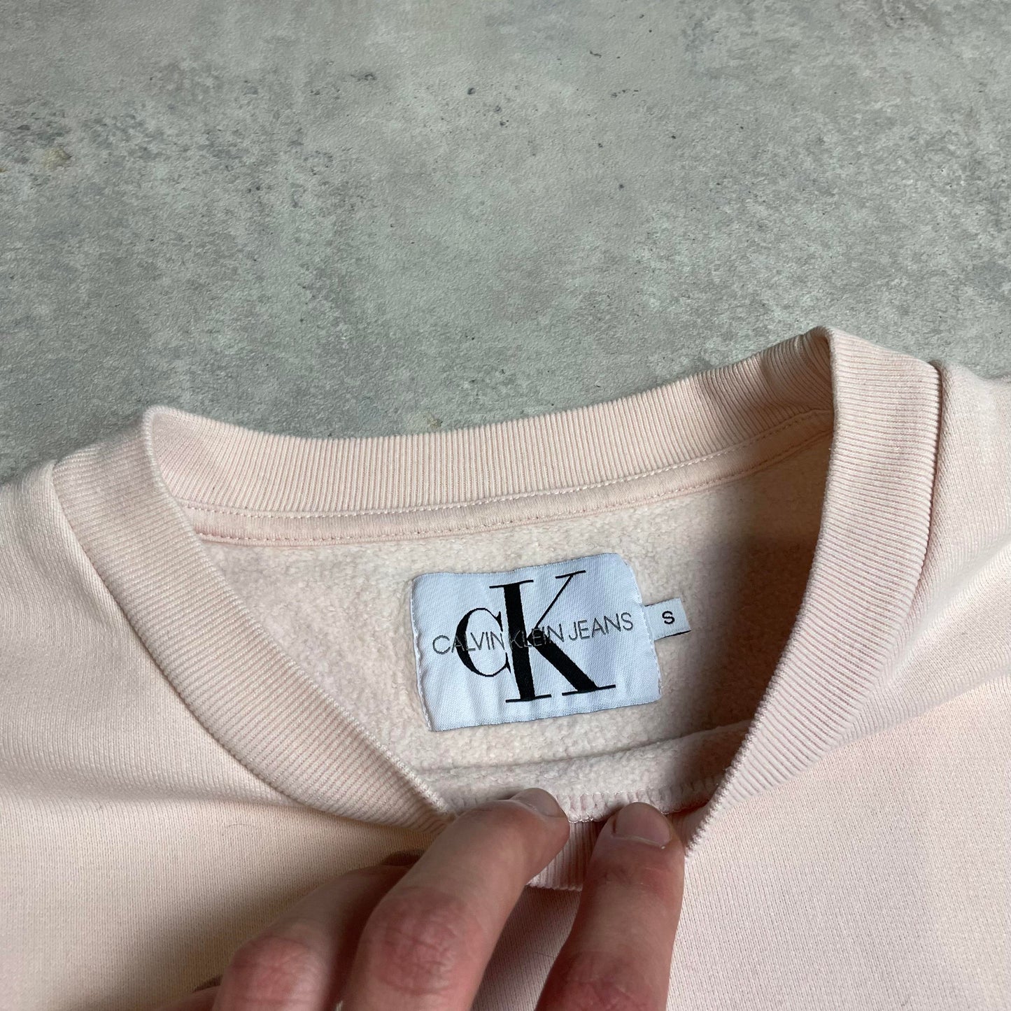 Calvin Klein big logo crewneck