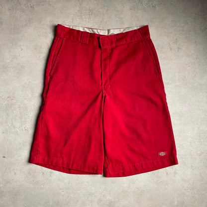 Dickies piros loose fit jorts