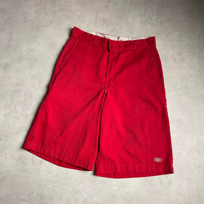 Dickies piros loose fit jorts