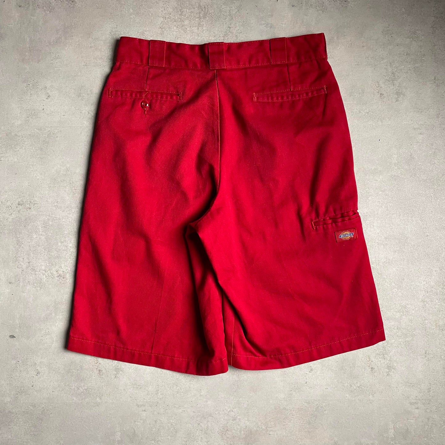 Dickies piros loose fit jorts
