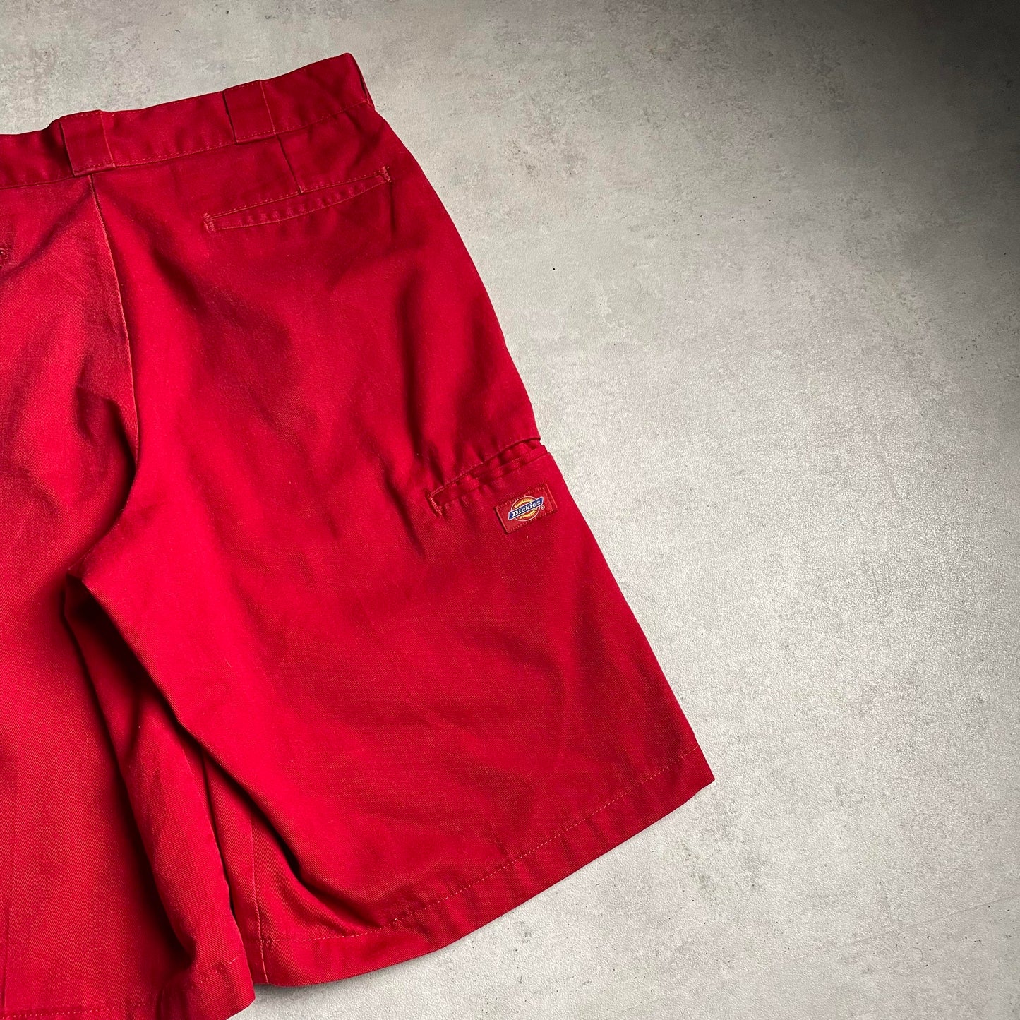 Dickies piros loose fit jorts